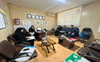 بازدید مشترک کارشناسان از خانه های بهداشت کارگری در شهرک صنعتی سردشت